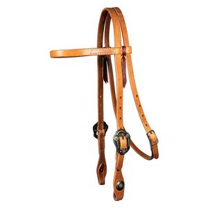 Daisy 5/8-in Double-Buckle Browband Horse Headstall Item # 50845