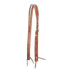 Antique Leaf Split Ear Horse Headstall  Classic Equine