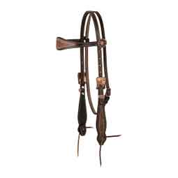 Western Floral 5/8-in Browband Horse Headstall Weaver Leather
