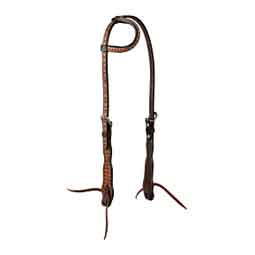 Floret Tooled 5/8-in Sliding Ear Horse Headstall Item # 50899