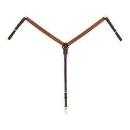 Floret Tooled 1 1/4-in Horse Breast Collar Item # 50900