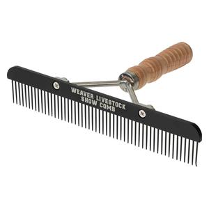Show Teflon Groom Comb Weaver Livestock