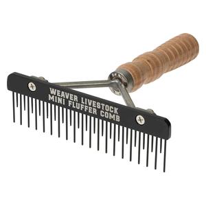 Mini Fluffer Teflon Groom Comb Weaver Livestock
