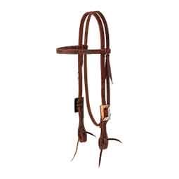 Working Tack 3/4-in Browband Horse Headstall with Designer Buckles Item # 50988