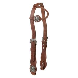 Contoured 1-in Sliding Ear Horse Headstall Item # 50989
