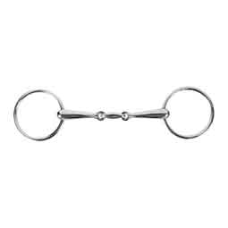 Lozenge Link Loose Ring Snaffle 16mm Mouth Horse Bit Item # 51194