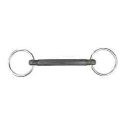 Rubber Mullen Mouth Loose Ring Snaffle Horse Bit Item # 51196