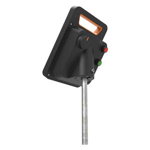 Wood Post/Earth Rod Mount for Lithium Solar Energizers Item # 51197