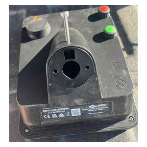 Wood Post/Earth Rod Mount for Lithium Solar Energizers Item # 51197