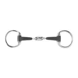 Rubber Oval Link Eggbutt Snaffle Horse Bit Item # 51201