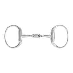 Oval Link Joint Full Cheek Snaffle Horse Bit Item # 51211