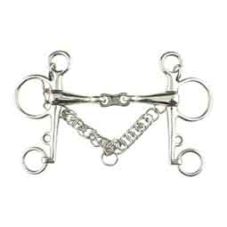 French Link Pelham Horse Bit Item # 51220