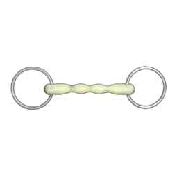 Apple Flavored Mullen Mouth Loose Ring Snaffle Horse Bit  Horze Equestrian