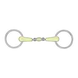 Apple Flavored Peanut Link Loose Ring Snaffle Horse Bit  Horze Equestrian