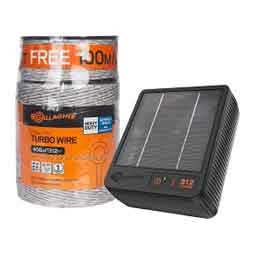 S12 Solar Energizer and 1312-ft Poly Wire Fence Kit Item # 51589