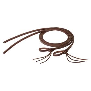 STS Ranch 1/2-in Harness Leather Split Horse Reins with Pineapple Knots Item # 52131