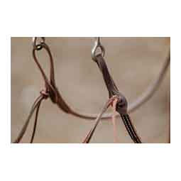 STS Ranch 1/2-in Latigo Leather Split Horse Reins with Pineapple Knots Item # 52134