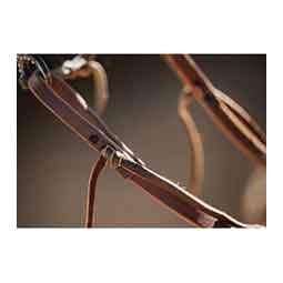 STS Ranch 5/8-in Harness Leather Split Horse Reins with Water Tie Ends Item # 52143