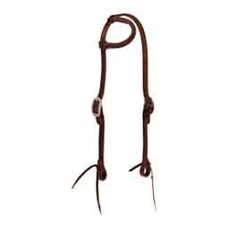 STS Ranch 3/4-in Harness Leather Sliding Ear Horse Headstall Item # 52146
