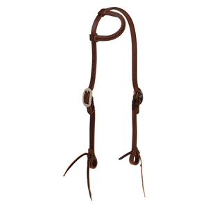 STS Ranch 3/4-in Harness Leather Sliding Ear Horse Headstall Item # 52146