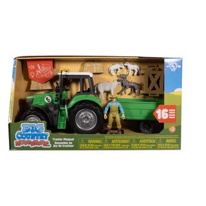 Sheep Farmer and Tractor Toy Playset Item # 52324