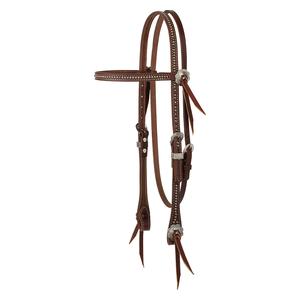 Stockman Western Leather Browband Horse Headstall Weaver Leather