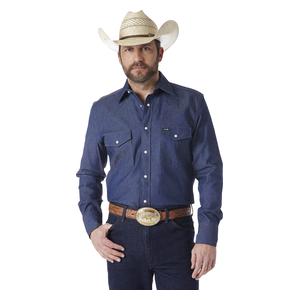 Denim Mens Work Shirt  Wrangler