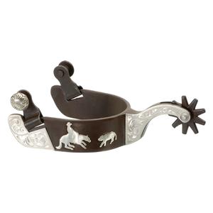 Tough1 Cutting Horse Overlay Spurs  Tough1