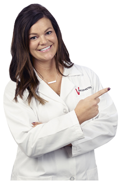 Pharmacists pointing