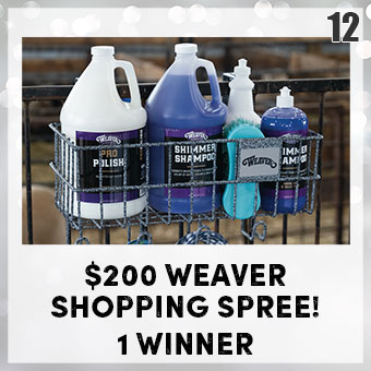 $200 Weaver Shopping Spree - 1 winner