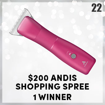 $200 Andis Shopping Spree - 1 winner