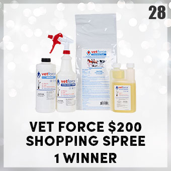 Vet Force $200 Shopping Spree - 1 winner