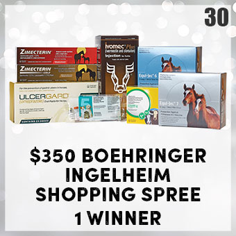 $350 Boehringer Ingelheim Shopping Spree - 1 winner