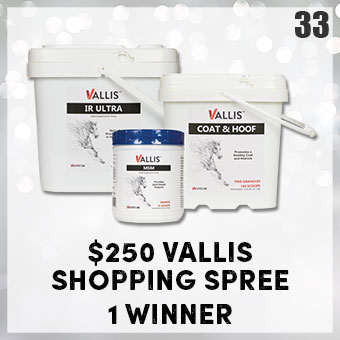 $250 Vallis Shopping Spree - 1 winner