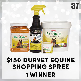 $150 Durvet Equine Shopping Spree - 1 winner