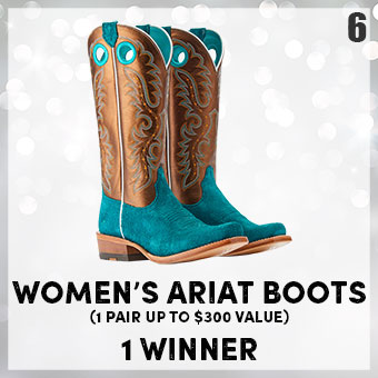 Womens Airal Boots - 1 pair up to $300 value - 1 winner