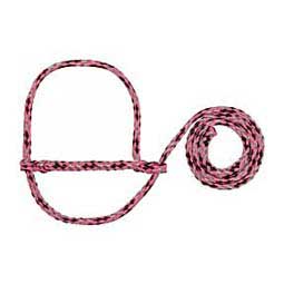 Poly Rope Sheep Halter Pink/Black/Gray - Item # 10012