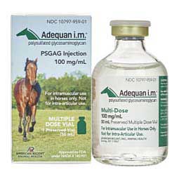 Adequan i.m. Equine 1 ct x multiple dose 500 mg/50 ml - Item # 1014RX