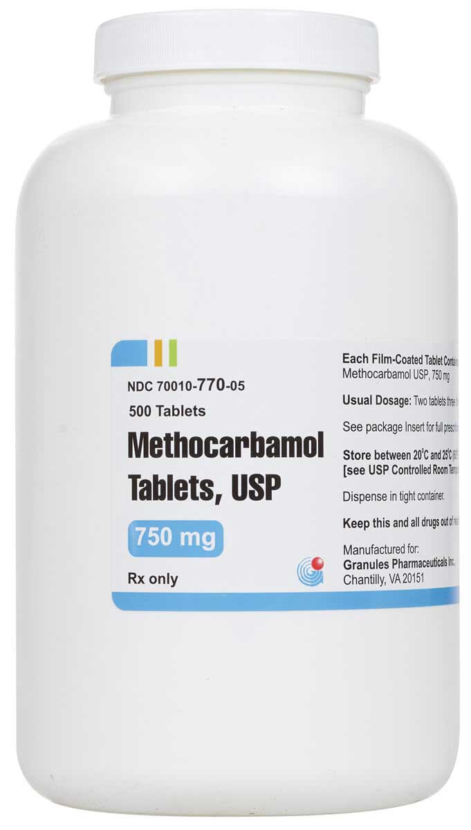 Methocarbamol For Dogs Cats Horses Generic Brand May Vary