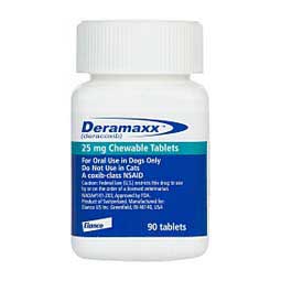 Deramaxx for Dogs 25 mg 90 ct - Item # 1019RX