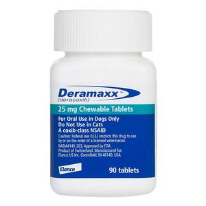 Deramaxx for Dogs 25 mg 90 ct - Item # 1019RX