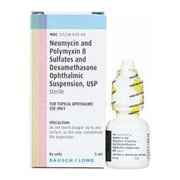 Neo-Poly-B Dex Ophthalmic 5 ml - Item # 1021RX