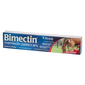 Bimectin Ivermectin Paste Horse Dewormer (1.87% Ivermectin) Single dose - Item # 10444