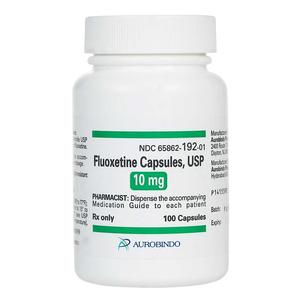 Fluoxetine Hydrochloride Capsules 10 mg 100 ct - Item # 1045RX