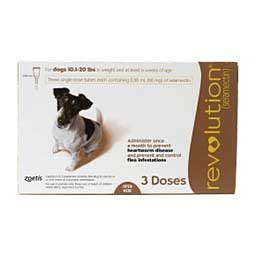 Revolution for Dogs 10.1-20 lbs 3 ct - Item # 1047RX