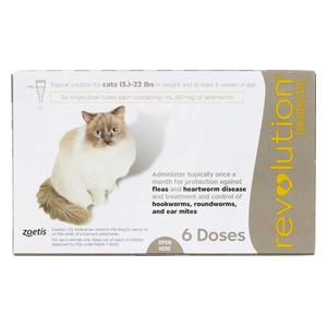 Revolution for Cats 15.1-22 lbs 6 ct - Item # 1065RX