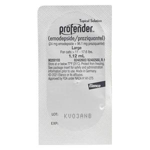 Profender for Cats 11-17.6 lbs 1 ct - Item # 1073RX