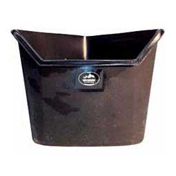Corner Hay and Grain Single Feeder Black - Item # 10751