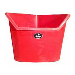 Corner Hay & Grain Single Feeder Red - Item # 10751