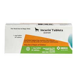 Incurin (Estriol) for Dogs 1 mg 30 ct - Item # 1090RX